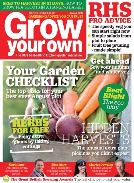 Grow Your Own – August 2022 Cover