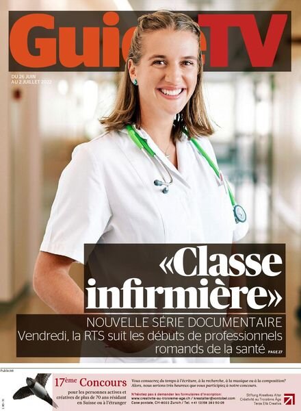 Guide TV – 26 Juin 2022 Cover