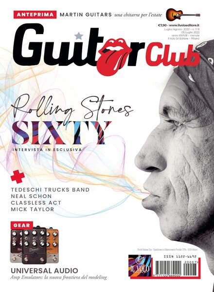 Guitar Club Magazine – luglio 2022 Cover