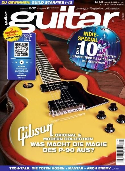 Guitar Germany – August 2022 Cover