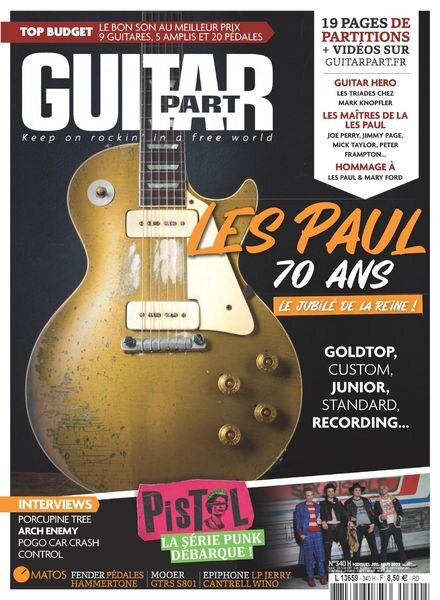 Guitar Part – Juillet-Aout 2022 Cover