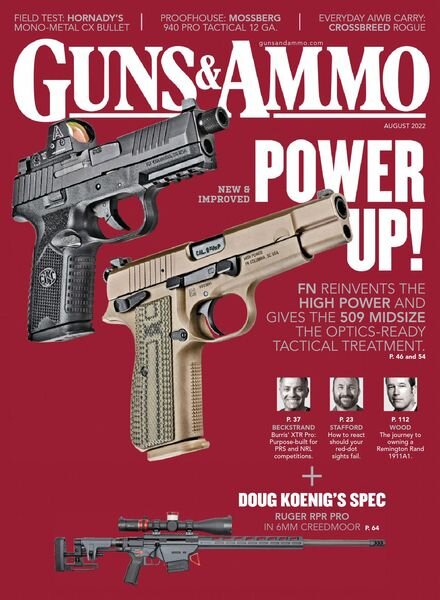 Guns & Ammo – August 2022 Cover