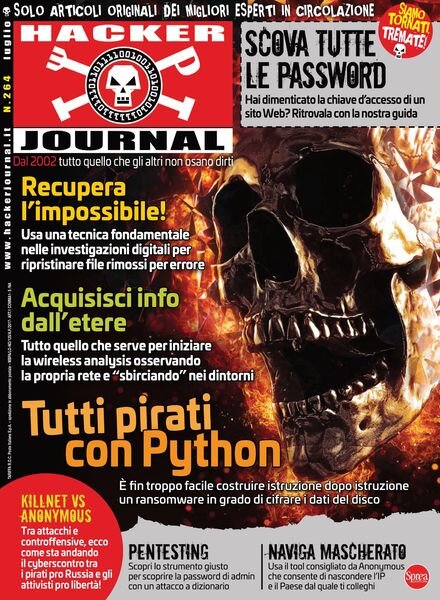 Hacker Journal – agosto 2022 Cover
