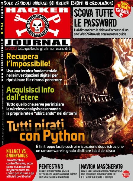 Hacker Journal – Luglio 2022 Cover