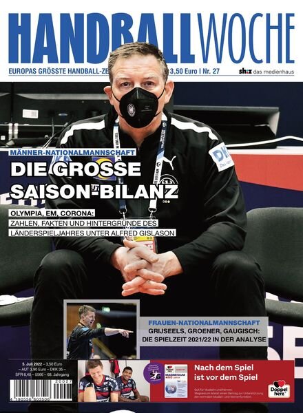 Handballwoche – 05 Juli 2022 Cover