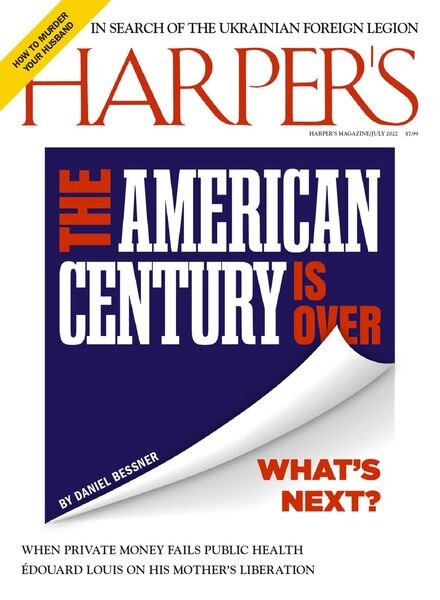 Harper’s Magazine – July 2022 Cover