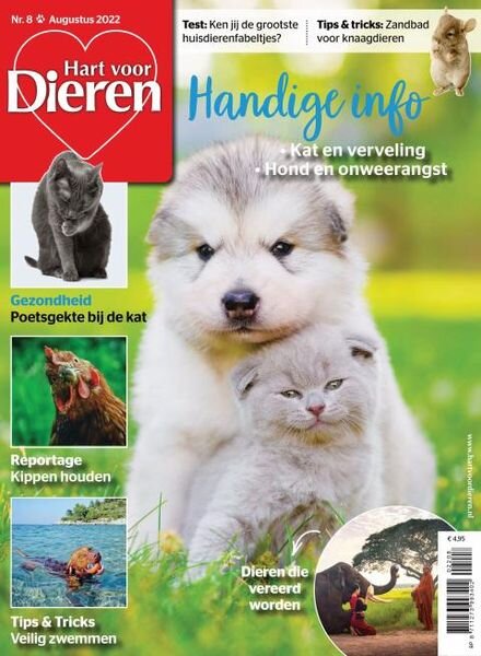 Hart voor Dieren – augustus 2022 Cover