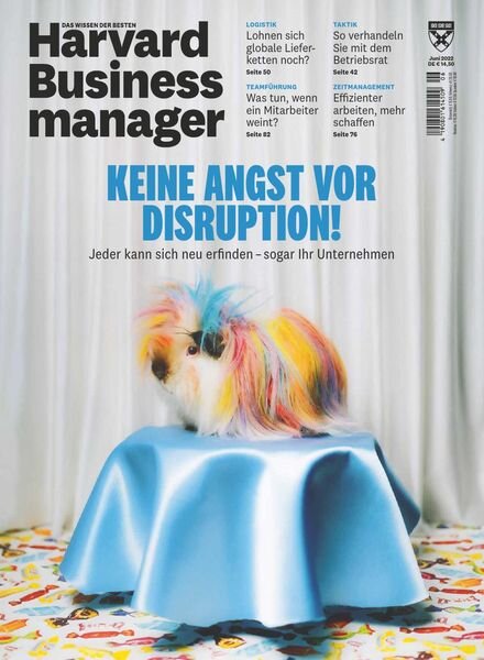 Harvard Business Manager – Juli 2022 Cover