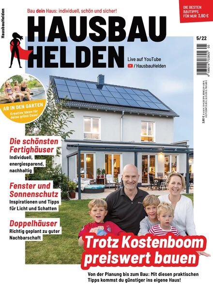 Hausbau – Juni 2022 Cover