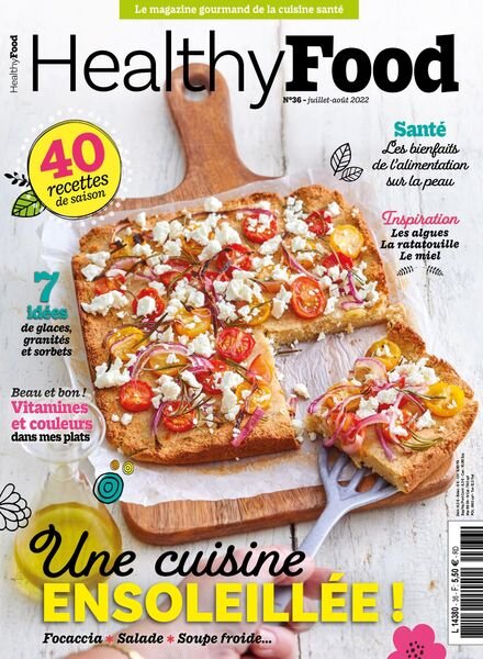 Healthy Food France – Juillet-Aout 2022 Cover