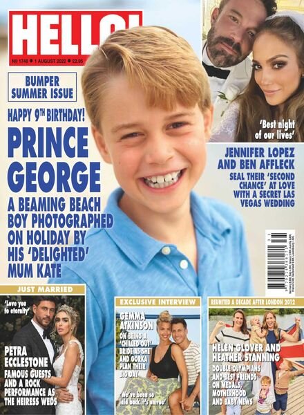 Hello! Magazine UK – 01 August 2022 Cover