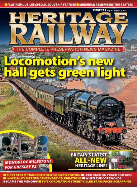 Heritage Railway – July 08 2022 Cover