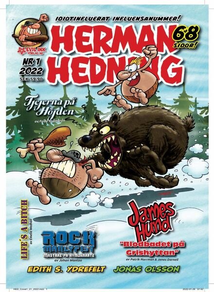Herman Hedning – juni 2022 Cover