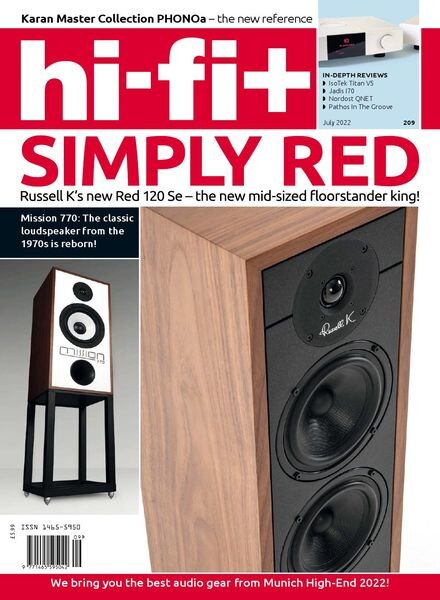 Hi-Fi+ – Issue 209 – July 2022 Cover