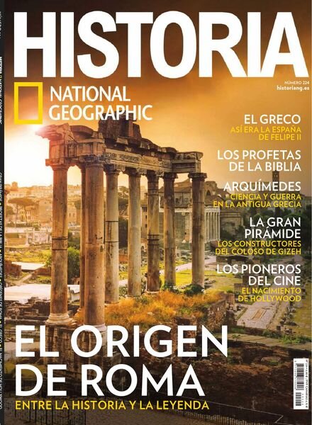 Historia National Geographic – agosto 2022 Cover