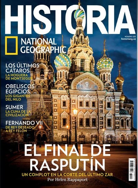 Historia National Geographic – julio 2022 Cover