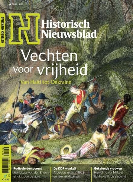 Historisch Nieuwsblad – augustus 2022 Cover