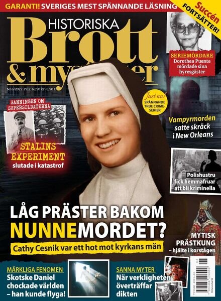 Historiska Brott & Mysterier – juli 2022 Cover