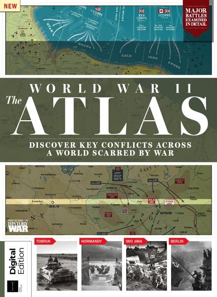 History of War – World War II The Atlas – 1st Edition 2022 Cover
