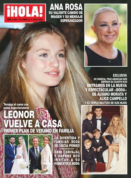Hola! Espana – 06 julio 2022 Cover