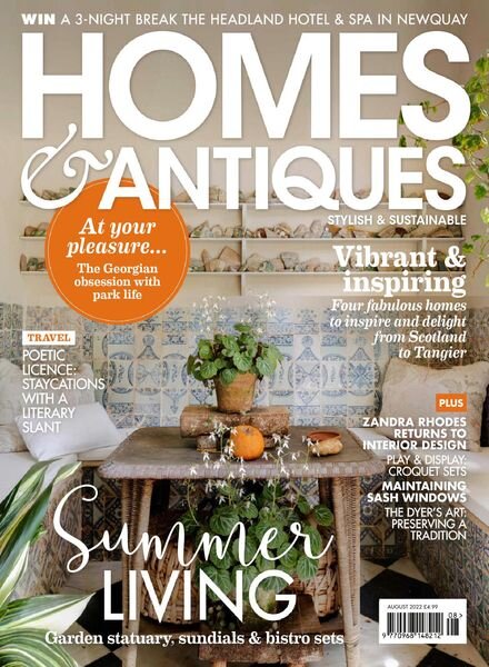 Homes & Antiques – August 2022 Cover