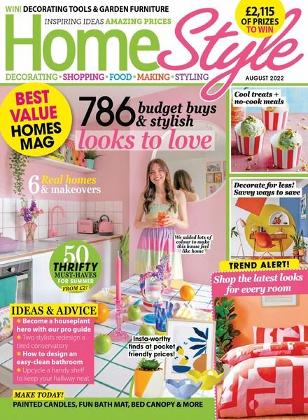 HomeStyle UK – August 2022 Cover