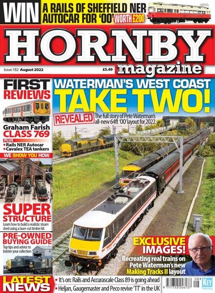 Hornby Magazine – Issue 182 – August 2022 Cover
