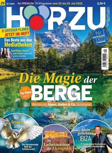 HORZU – 15 Juli 2022 Cover