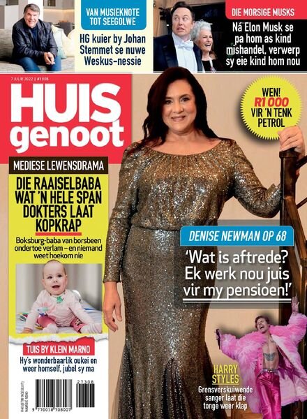 Huisgenoot – 07 Julie 2022 Cover