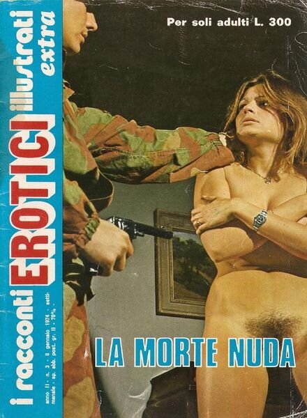 I Racconti Erotici Illustrati Extra – n. 3 8-1-1974 Cover