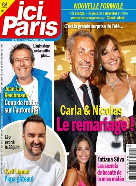 Ici Paris – 13 juillet 2022 Cover