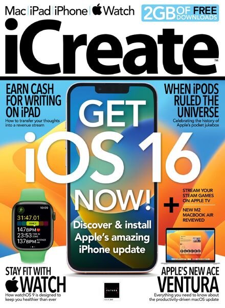 iCreate UK – July 2022 Cover