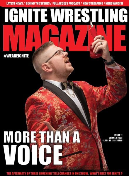 IGNITE Wrestling Magazine – June 2022 Cover