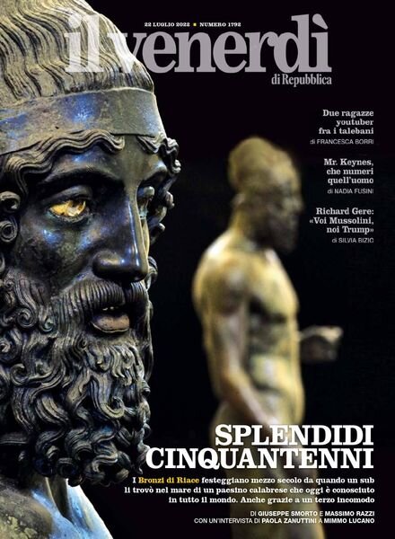 Il Venerdi di Repubblica – 22 Luglio 2022 Cover