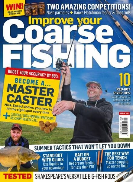 Improve Your Coarse Fishing – July 2022 Cover
