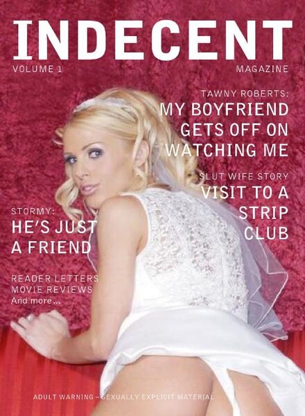 Indecent Magazine – 01 Cover