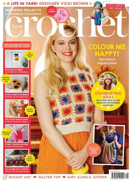 Inside Crochet – Issue 149 – July 2022 Cover