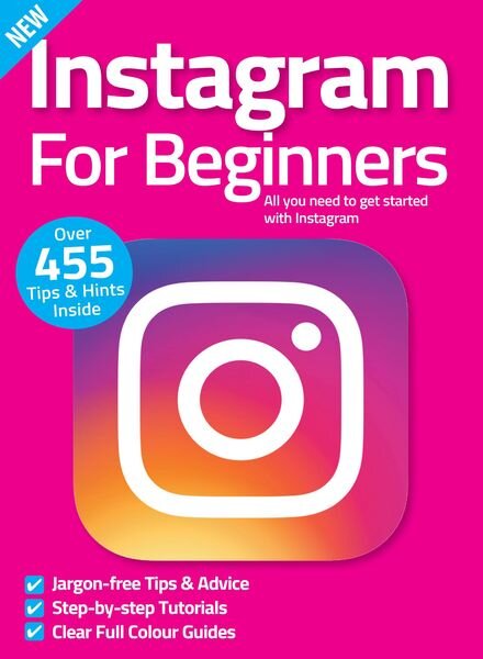 Instagram For Beginners – July 2022 Cover