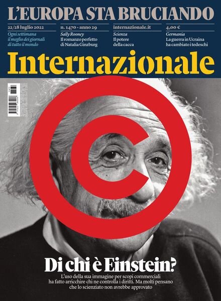 Internazionale – 22 Luglio 2022 Cover