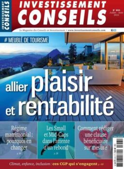 Investissement Conseils – Juillet-Aout 2022