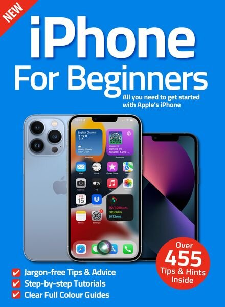 iPhone For Beginners – July 2022 Cover
