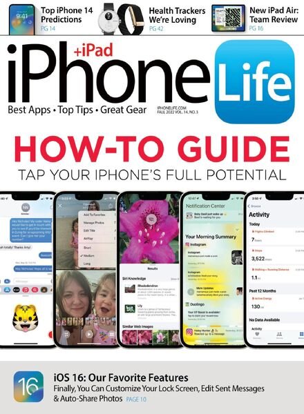 iPhone Life Magazine – July 2022 Cover