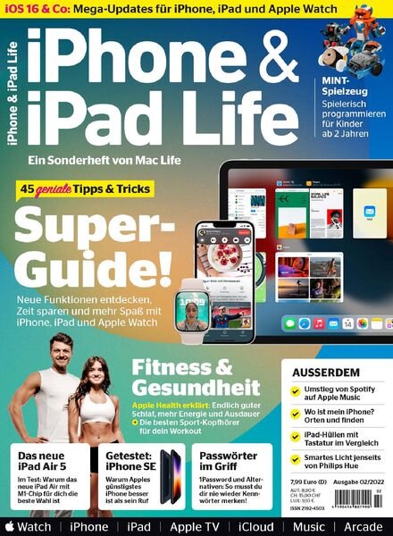 iPhone und iPad Life – Februar 2022 Cover