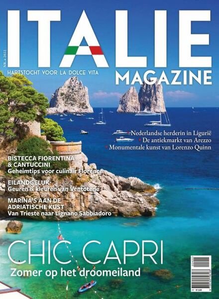 Italie Magazine – juni 2022 Cover