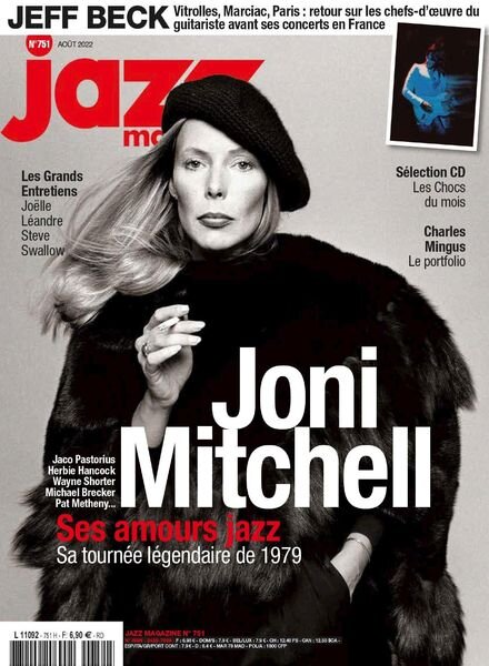 Jazz Magazine – juillet 2022 Cover
