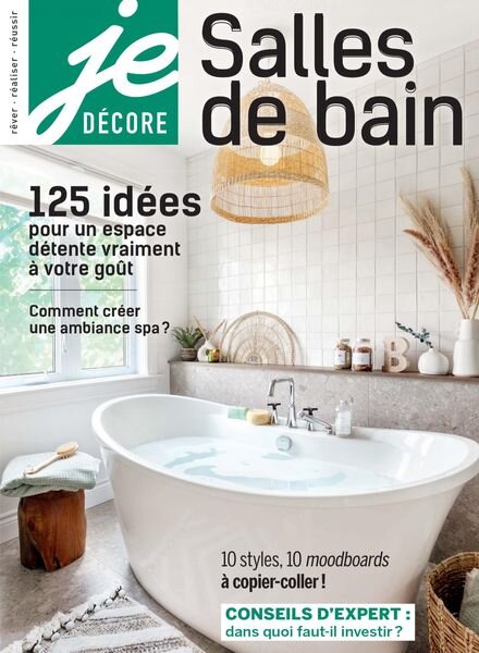 Je Decore – Juillet-Septembre 2022 Cover