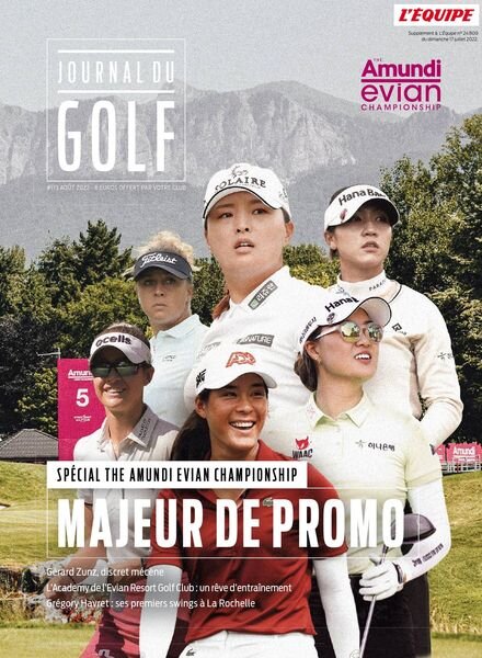 Journal du Golf – Aout 2022 Cover