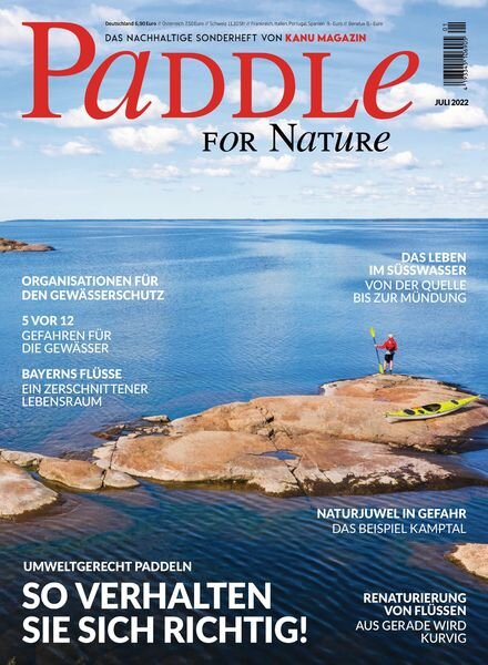 Kanu Magazin – August 2022 Cover