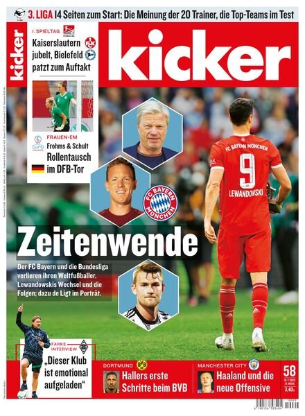 Kicker – 18 Juli 2022 Cover