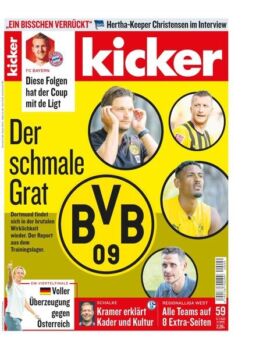 Kicker – 21 Juli 2022